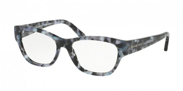 Michael Kors MK4037 YLLIANA Eyeglasses, 3214 BLACK MOSAIC (BLACK)