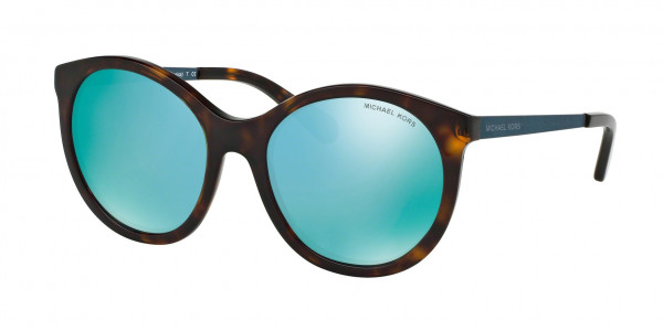 Michael Kors MK2034F ISLAND TROPICS SEASIDE Sunglasses, 320225 DK TORTOISE (HAVANA)