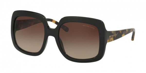 Michael Kors MK2036F HARBOR MIST SPRING Sunglasses, 322313 BLACK (BLACK)