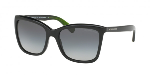 Michael Kors MK2039F CORNELIA Sunglasses, 321611 BLACK (BLACK)