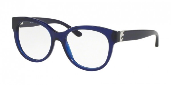 Tory Burch TY2072 Eyeglasses, 1565 NAVY TRANSLUCENT (BLUE)