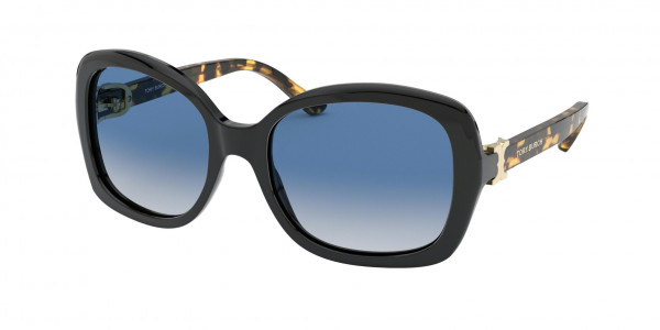 Tory Burch TY7101 Sunglasses, 17594L BLACK (BLACK)