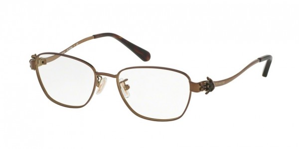 Coach HC5086 Eyeglasses, 9298 DARK BROWN/DARK TORTOISE (BROWN)