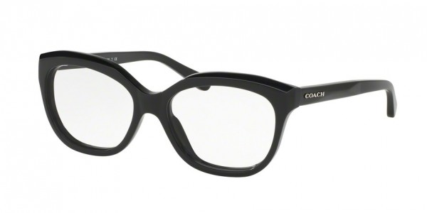 Coach HC6096F Eyeglasses, 5002 BLACK (BLACK)
