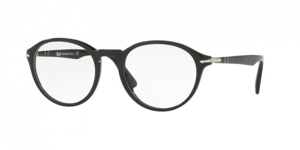 Persol PO3162V Eyeglasses, 95 BLACK (BLACK)