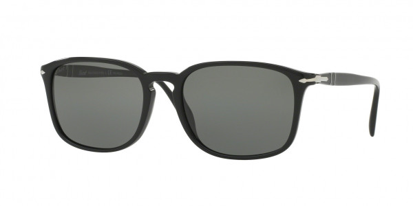 Persol PO3158S Sunglasses, 95/58 BLACK (BLACK)