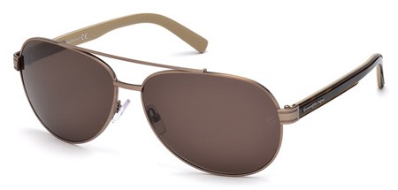 Ermenegildo Zegna EZ-0004 Sunglasses, 38J - Bronze/other / Roviex