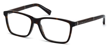 Ermenegildo Zegna EZ5012 Eyeglasses, 052 - Dark Havana