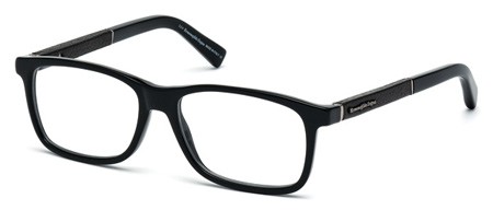 Ermenegildo Zegna EZ-5013 Eyeglasses, 001 - Shiny Black