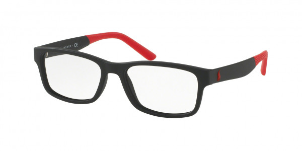 Polo PH2169 Eyeglasses, 5284 MATTE BLACK (BLACK)