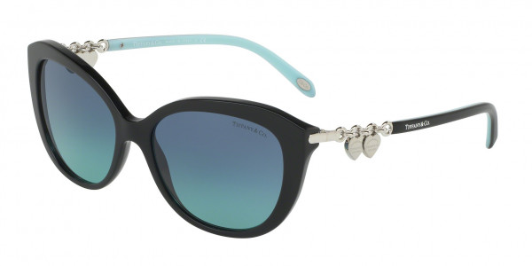Tiffany & Co. TF4130 Sunglasses, 80019S BLACK (BLACK)