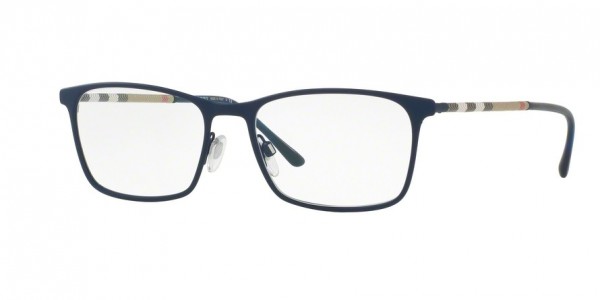 Burberry BE1309Q Eyeglasses, 1224 BLUE RUBBER (BLUE)