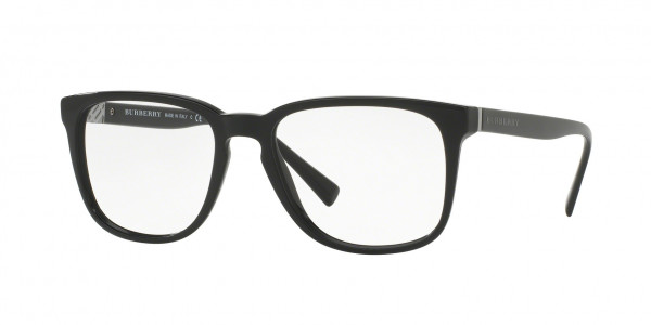 Burberry BE2239F Eyeglasses, 3001 BLACK (BLACK)