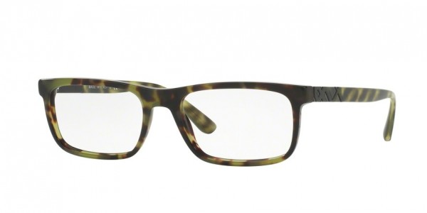 Burberry BE2240 Eyeglasses, 3280 GREEN HAVANA (GREEN)