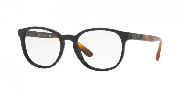 Burberry BE2241F Eyeglasses, 3001 BLACK (BLACK)