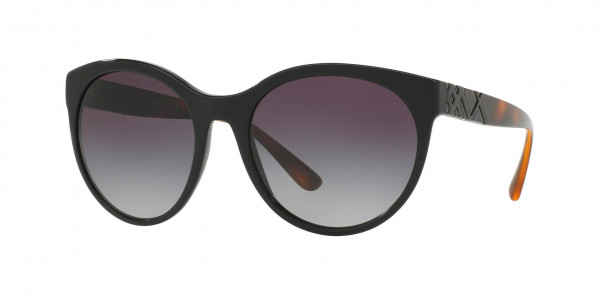 Burberry BE4236F Sunglasses, 30018G BLACK (BLACK)