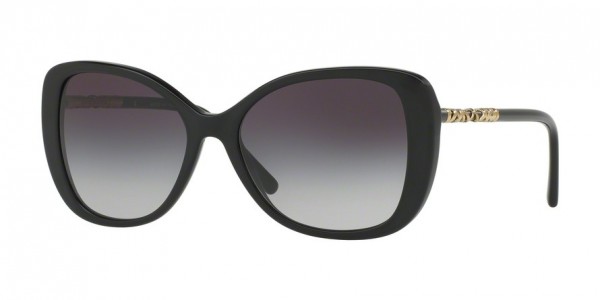 Burberry BE4238F Sunglasses, 30018G BLACK (BLACK)