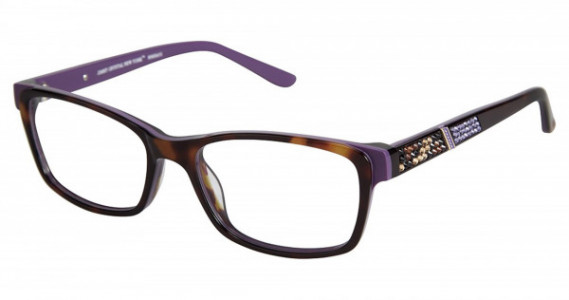 Jimmy Crystal RIGA Eyeglasses, HAVANA