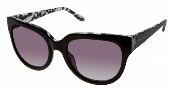 Lulu Guinness L140 Sunglasses, Black (BLK)