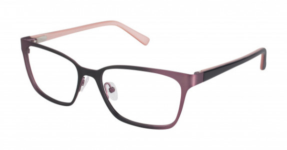 gx by Gwen Stefani GX021 Eyeglasses, Black/Blush (BLK)