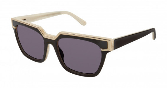 L.A.M.B. LA519 Sunglasses, Black (BLK)