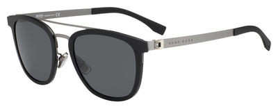 HUGO BOSS Black Boss 0838/S Sunglasses, 0793(IR) Black Semi Matte Dark Rust