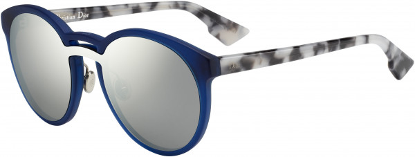 Christian Dior Dioronde 1 Sunglasses, 0QYI Matte Blue Havana