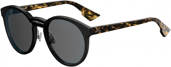 Christian Dior Dioronde 1 Sunglasses, 0TAO Black Havana