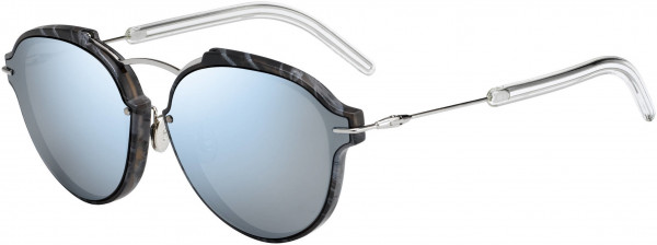 Christian Dior Dioreclat Sunglasses, 0GNO Black Marblerut