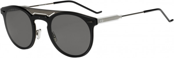 Dior Homme DIOR 0211S Sunglasses, 0M2H Black Metallic Lzd