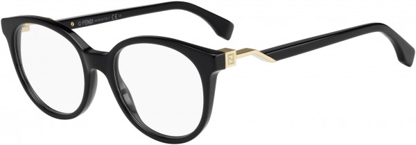 Fendi FF 0202 Eyeglasses, 0807 Black