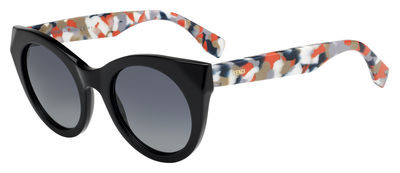 Fendi Ff 0203/S Sunglasses, 0738(HD) Black Multi-C