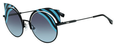 Fendi Ff 0215/S Sunglasses, 00LB(JF) Matte Turquoise