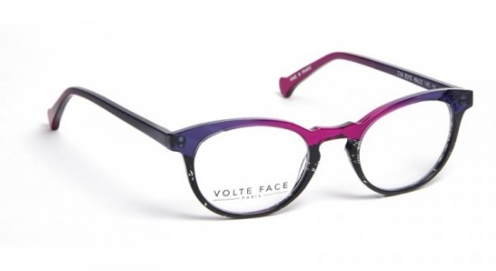 J.F. Rey EVA Eyeglasses, EVA 8200 FUSHIA/BLACK LACES (8200)