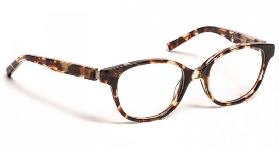 J.F. Rey EVA Eyeglasses, EVA 9090 DEMI WITH GLITTERS 8/12 (9090)