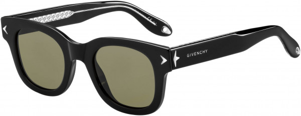 Givenchy GV 7037/S Sunglasses, 0Y6C Black Crystal