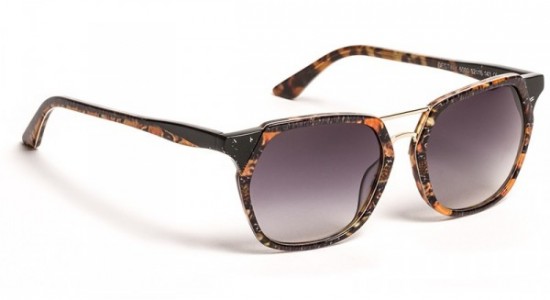 Boz by J.F. Rey DESTINY Sunglasses, DESTINY 6000 SUNGLASSES ORANGE TIGER EYES (6000)