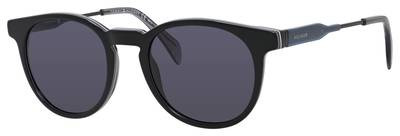 Tommy Hilfiger Th 1350/S Sunglasses, 020D(IR) Black Blue