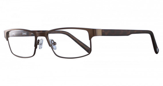 TapouT TAP841 Eyeglasses, 200 Semi Matte Brown