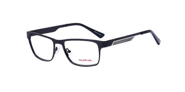 Alpha Viana A-3059 Eyeglasses, C1 - Black