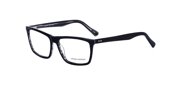 Alpha Viana H-6017 Eyeglasses, C1- blk/gray strip