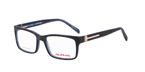 Alpha Viana A-3050 Eyeglasses, C3- matte demi/ blue