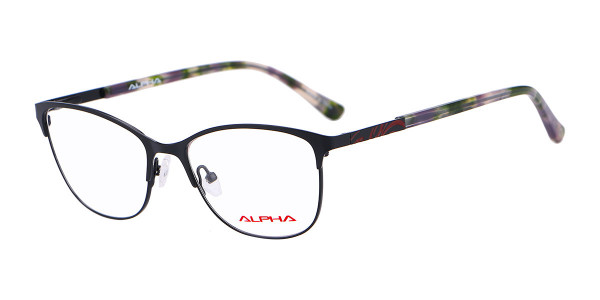 Alpha Viana A-3055 Eyeglasses, C3-black