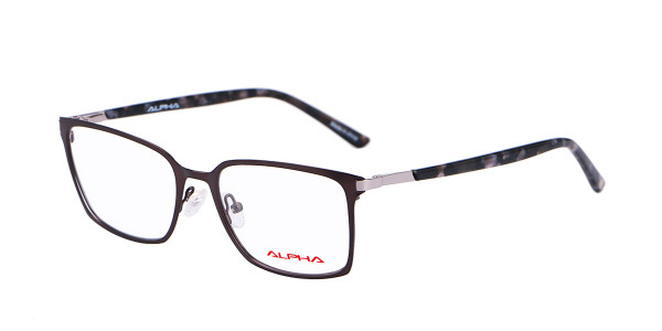 Alpha Viana A-3060 Eyeglasses, C2- dark gun metal/ light gun metal
