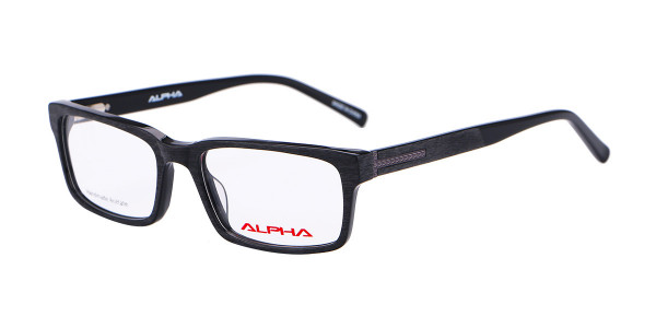 Alpha Viana A-3053 Eyeglasses, C1-black