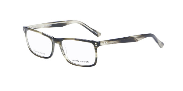 Alpha Viana H-6016 Eyeglasses, C2- green strip