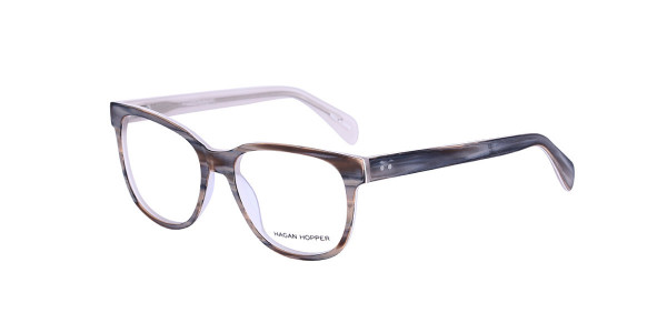 Alpha Viana H-6014 Eyeglasses, C2 - Matte Brown Stripe