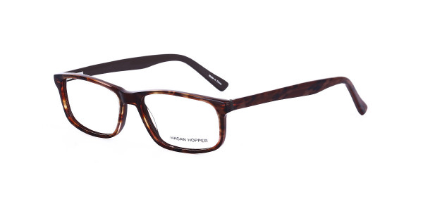 Alpha Viana H-6009 Eyeglasses, C2 - Demi/Brown