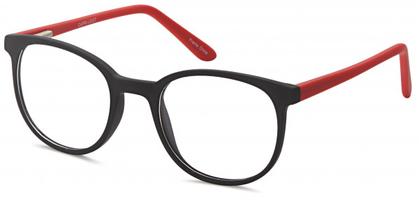 Millennial LEGIT Eyeglasses, Black/Red