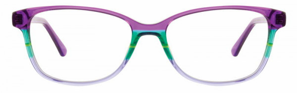 Adin Thomas AT-356 Eyeglasses, 2 - Violet / Teal / Periwinkle